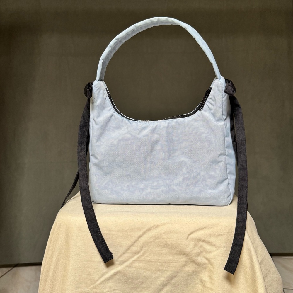 BAGGU x Sandy Liang Mini Bow Bag in Powder Blue